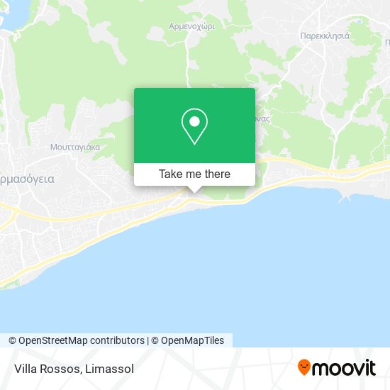 Villa Rossos map