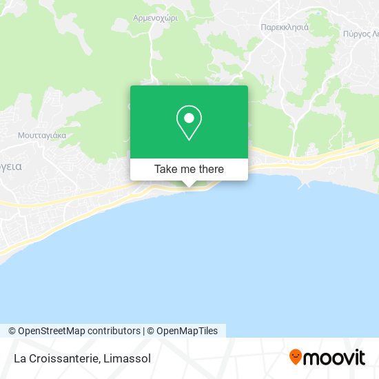 La Croissanterie map