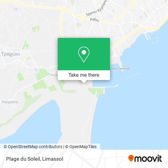 Plage du Soleil map