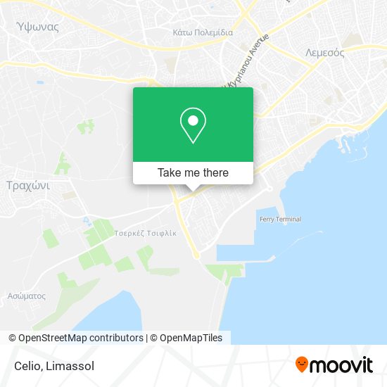 Celio map