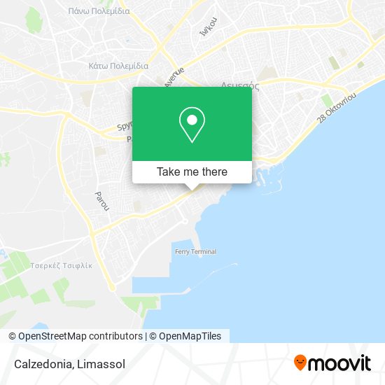 Calzedonia map