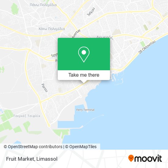 Fruit Market map