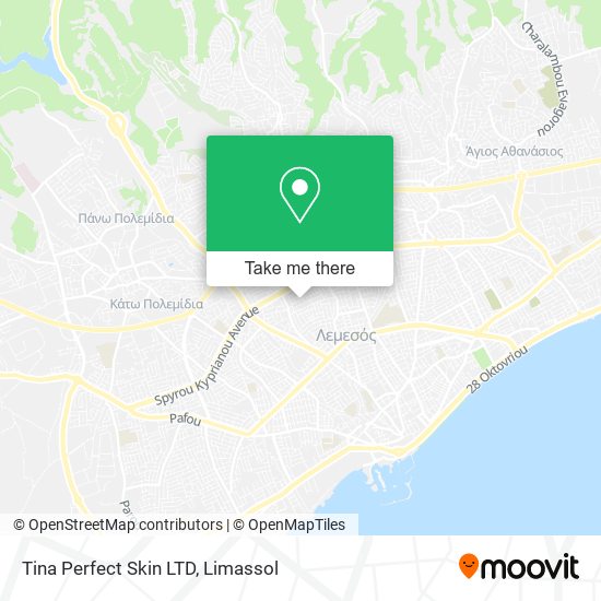 Tina Perfect Skin LTD map