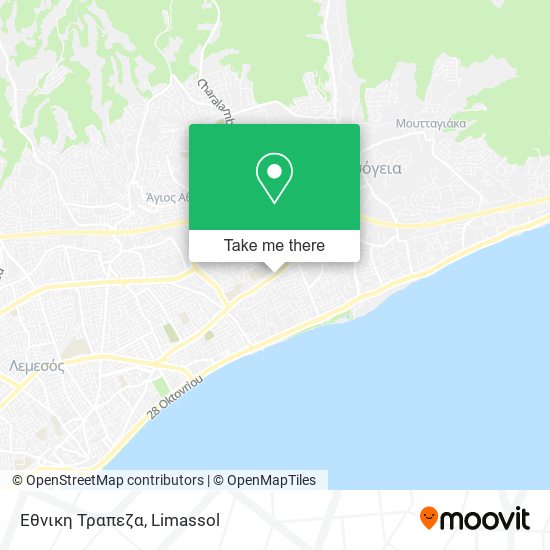 Εθνικη Τραπεζα map