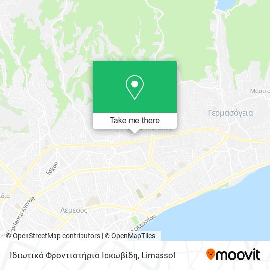 Ιδιωτικό Φροντιστήριο Ιακωβίδη map