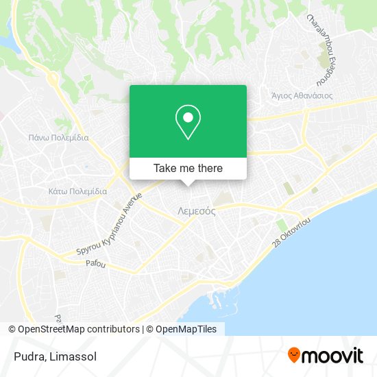 Pudra map