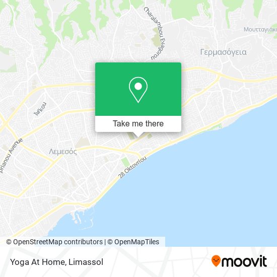 Yoga At Home map