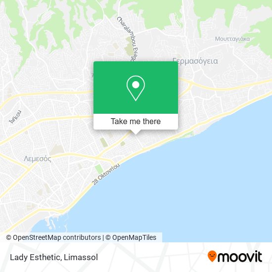 Lady Esthetic map