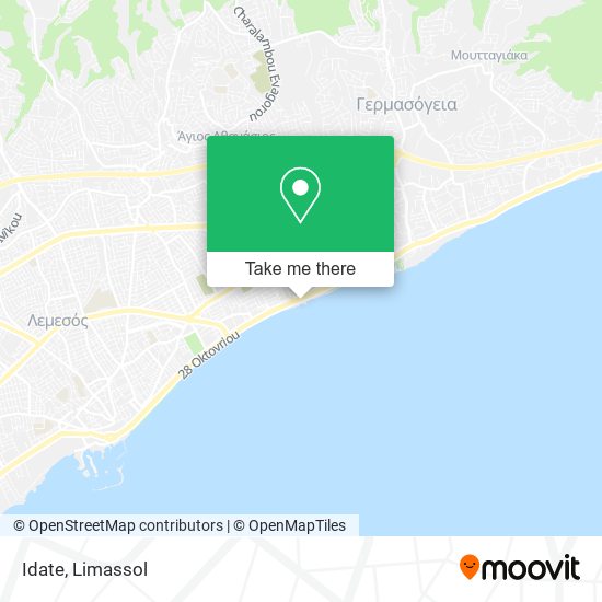 Idate map