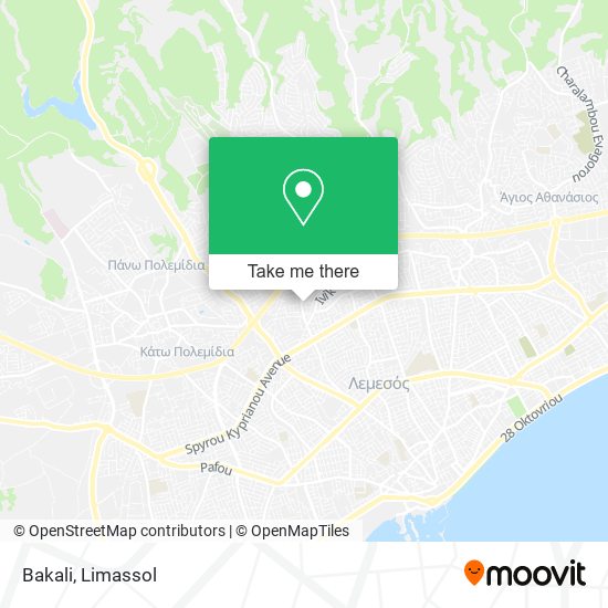 Bakali map
