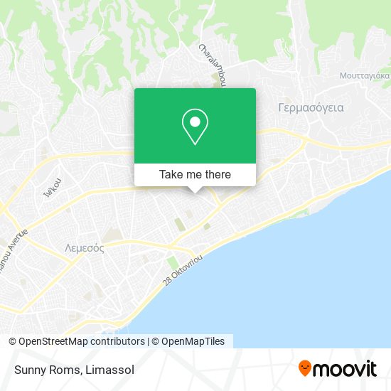Sunny Roms map