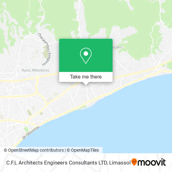C.F.L Architects Engineers Consultants LTD map