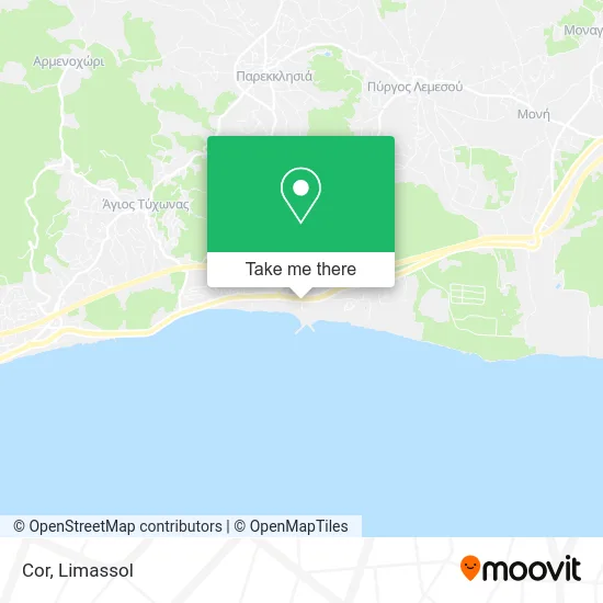 Cor map
