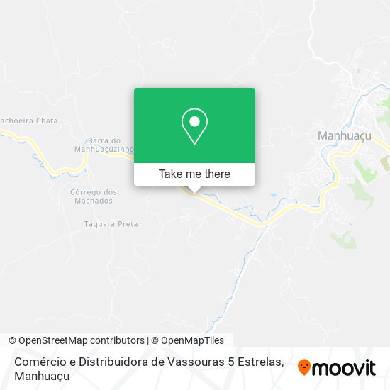 Comércio e Distribuidora de Vassouras 5 Estrelas map