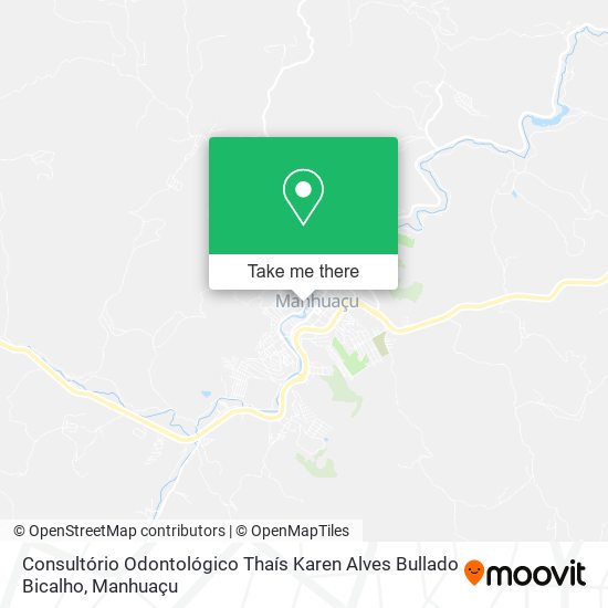 Consultório Odontológico Thaís Karen Alves Bullado Bicalho map