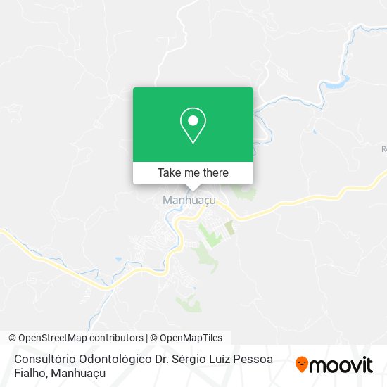 Mapa Consultório Odontológico Dr. Sérgio Luíz Pessoa Fialho