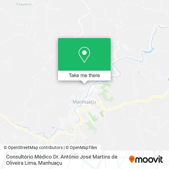 Consultório Médico Dr. Antônio José Martins de Oliveira Lima map