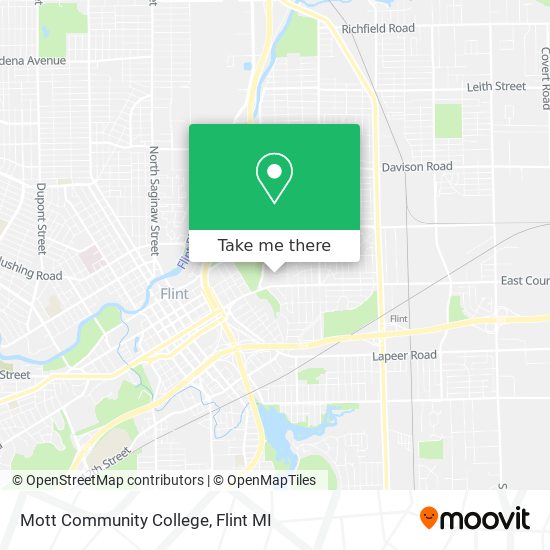 Mott Community College map