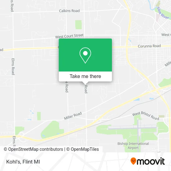 Mapa de Kohl's