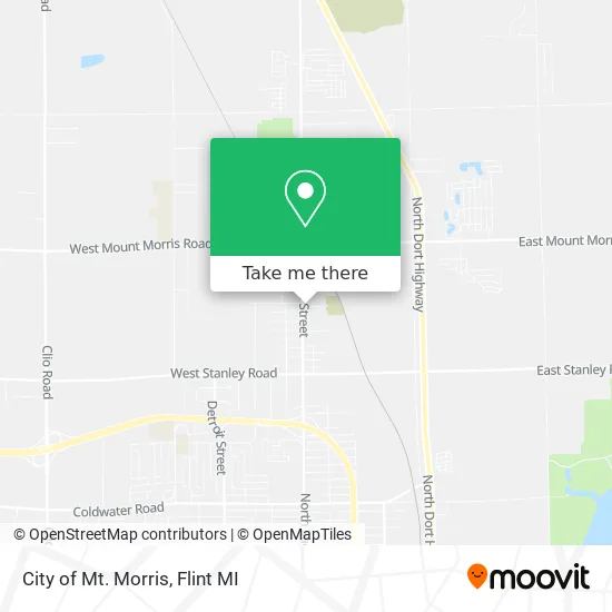 City of Mt. Morris map