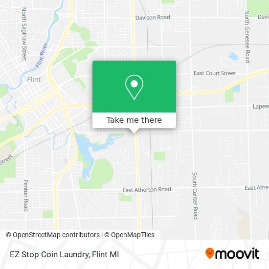 How to get to EZ Stop Coin Laundry in Flint by Bus