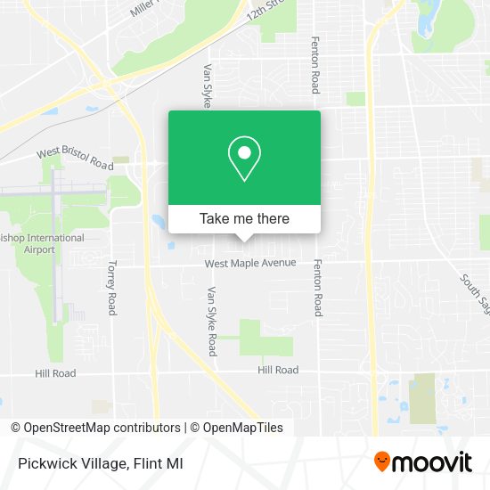 Mapa de Pickwick Village