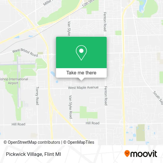 Pickwick Village map