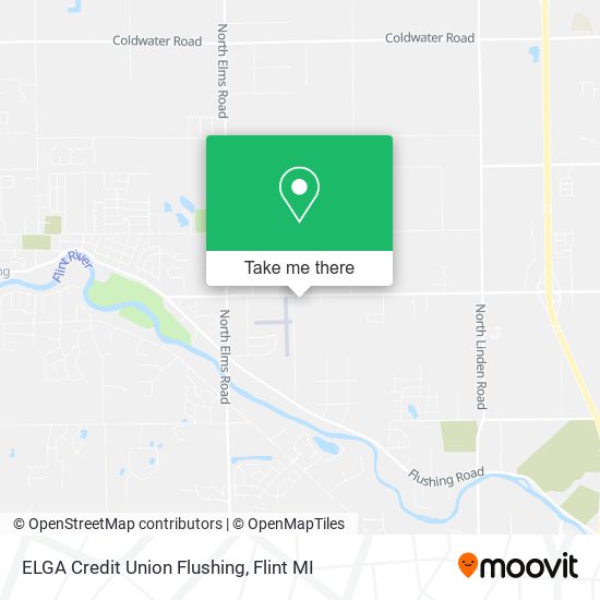 ELGA Credit Union Flushing map