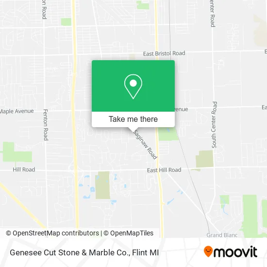 Genesee Cut Stone & Marble Co. map