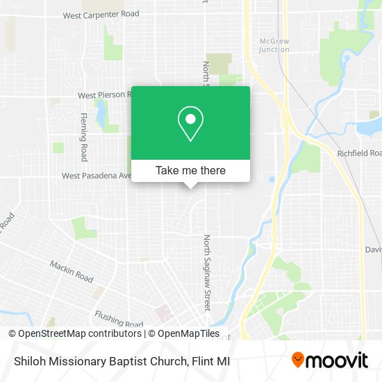 Mapa de Shiloh Missionary Baptist Church