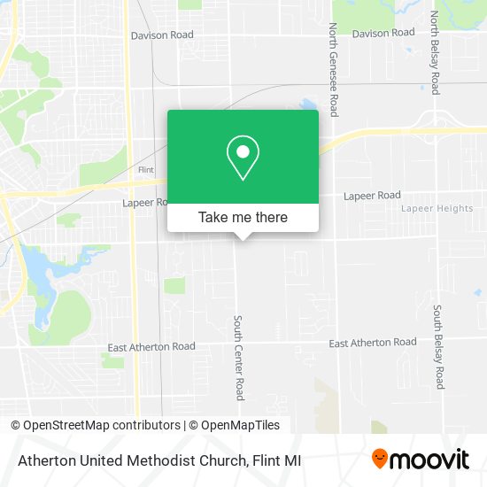 Mapa de Atherton United Methodist Church