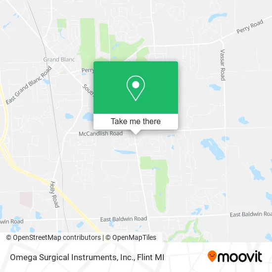 Omega Surgical Instruments, Inc. map