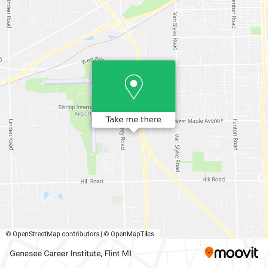 Mapa de Genesee Career Institute