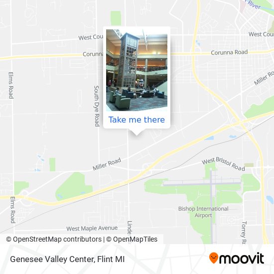Map Of Genesee Valley Mall How To Get To Genesee Valley Center In Flint Mi By Bus
