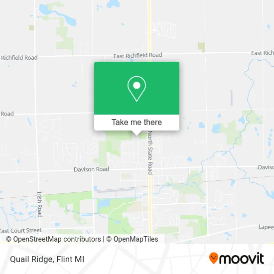 Quail Ridge map