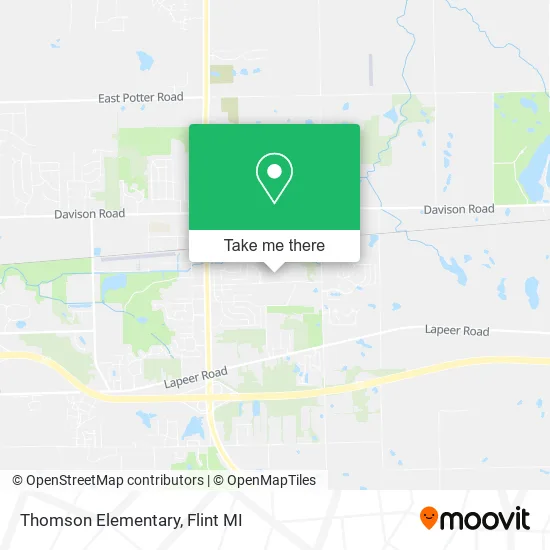 Thomson Elementary map