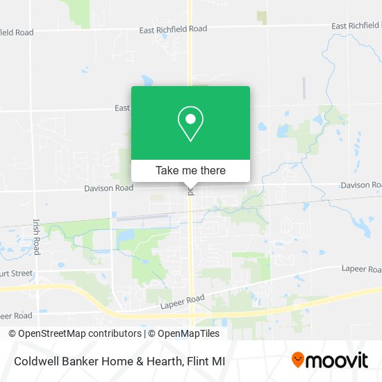 Mapa de Coldwell Banker Home & Hearth