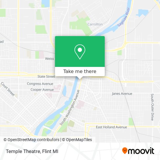 Mapa de Temple Theatre