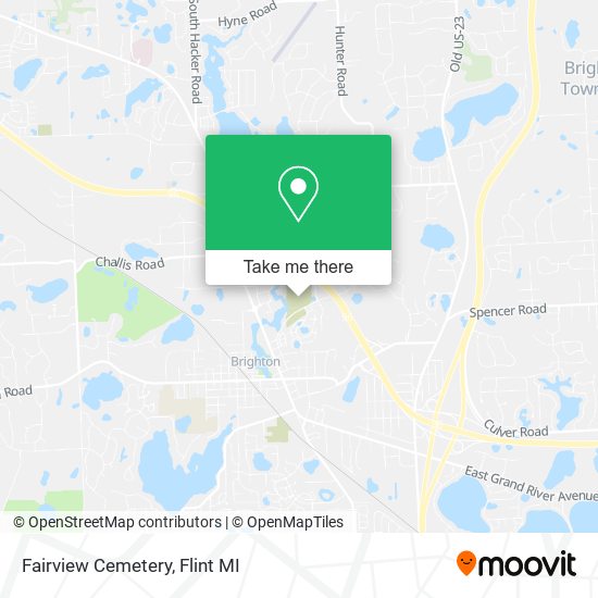 Fairview Cemetery map