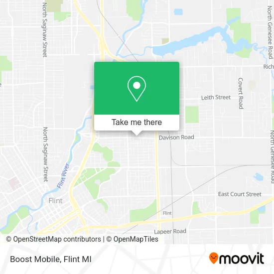 Boost Mobile map