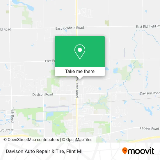 Davison Auto Repair & Tire map