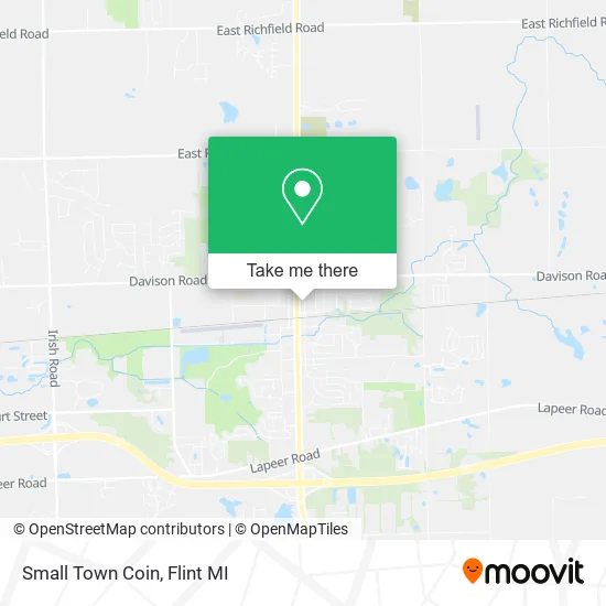 Small Town Coin map