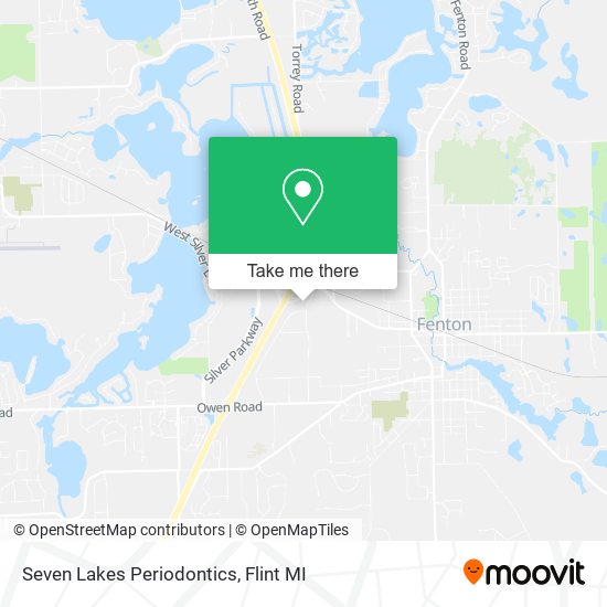 Mapa de Seven Lakes Periodontics