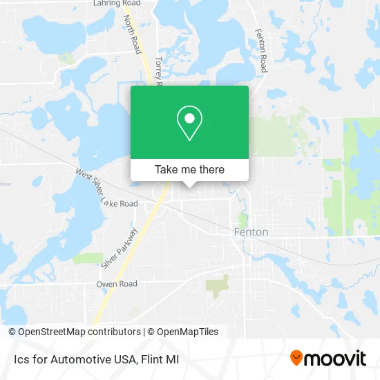 Ics for Automotive USA map