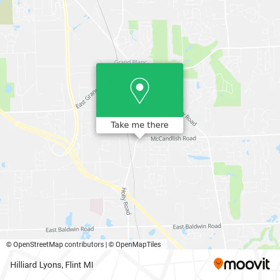 Hilliard Lyons map