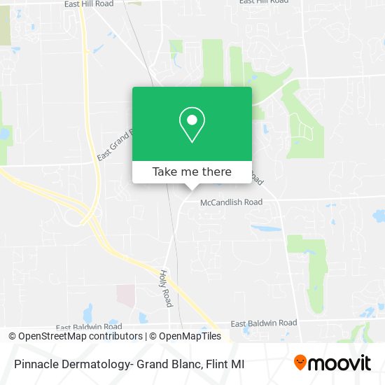 Pinnacle Dermatology- Grand Blanc map