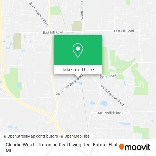 Claudia Ward - Tremaine Real Living Real Estate map