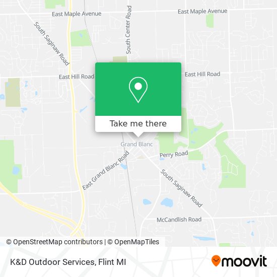 Mapa de K&D Outdoor Services