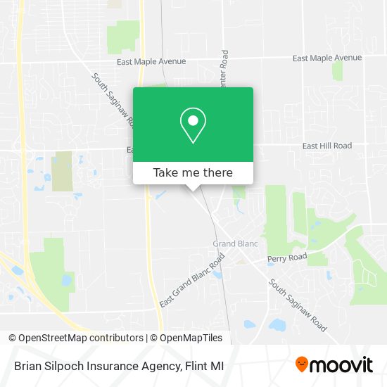 Mapa de Brian Silpoch Insurance Agency