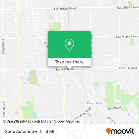 Serra Automotive map